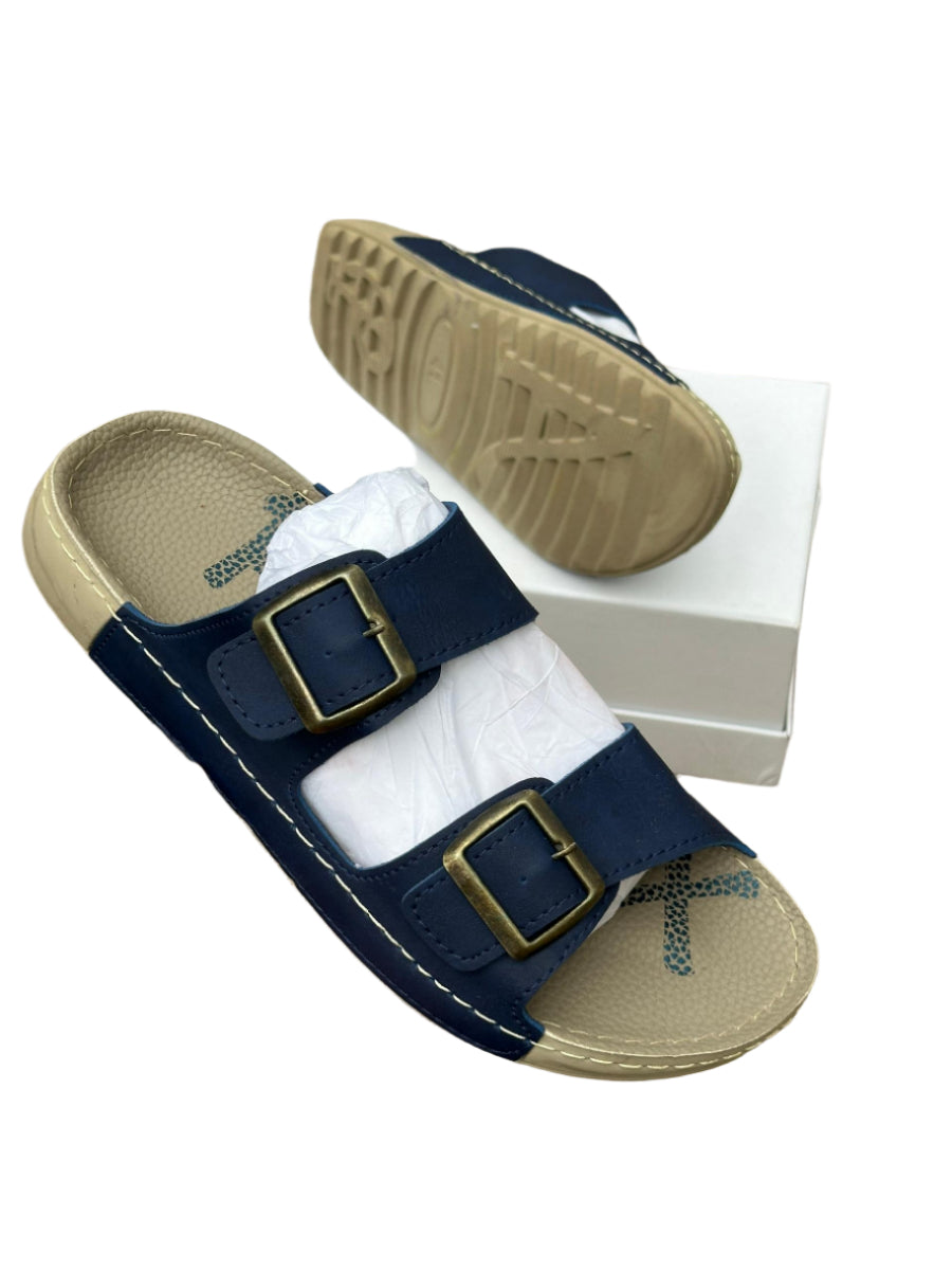 Quality Classic Open Shoes-Blue