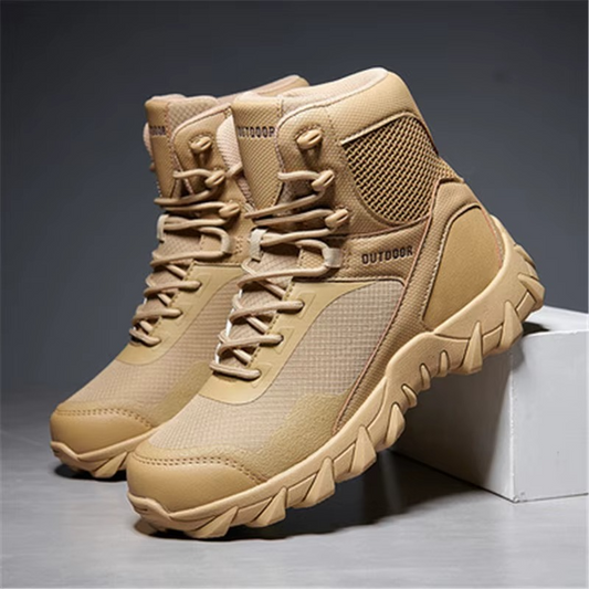 Desert Leather Ankle Boots