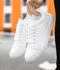 white men's fashion sneakers are casual lace-up shoes